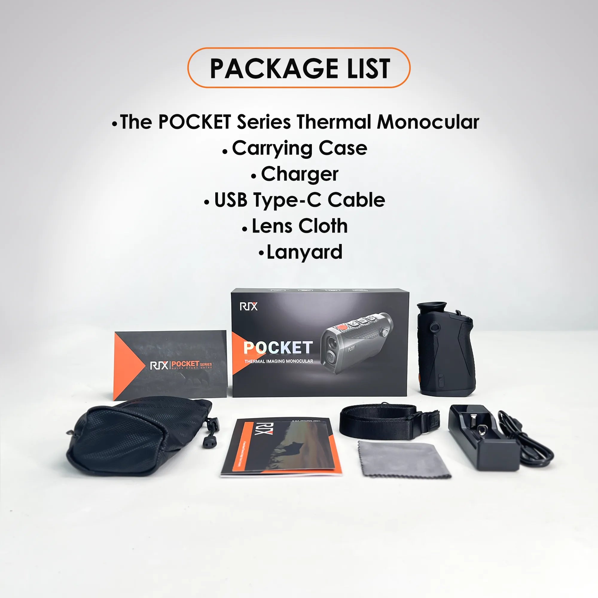 RIX Optics POCKET K3 Thermal Imaging Monocular