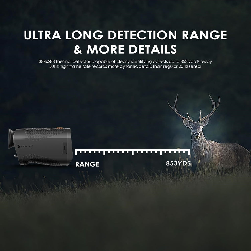 RIX Optics POCKET K3 Thermal Imaging Monocular