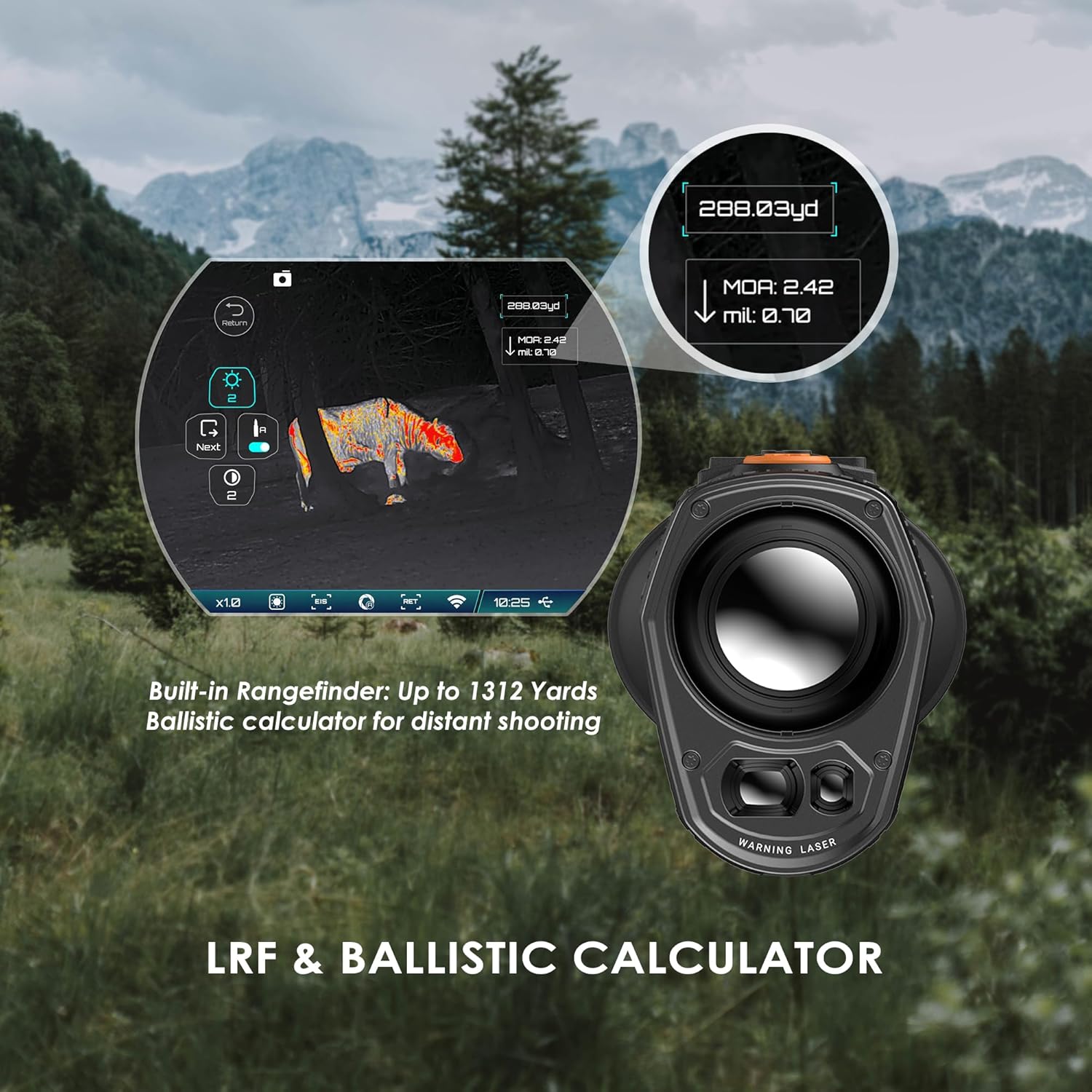 RIX Optics TITAN T3 Thermal Imaging Monocular