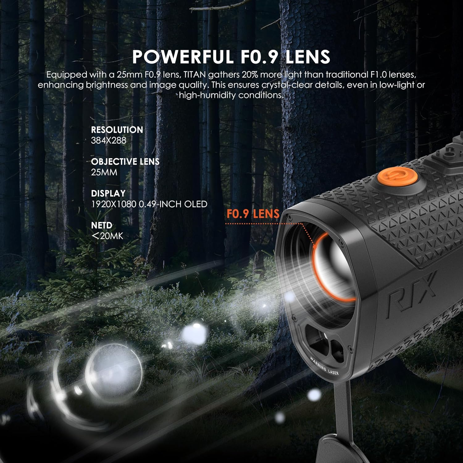 RIX Optics TITAN T3 Thermal Imaging Monocular