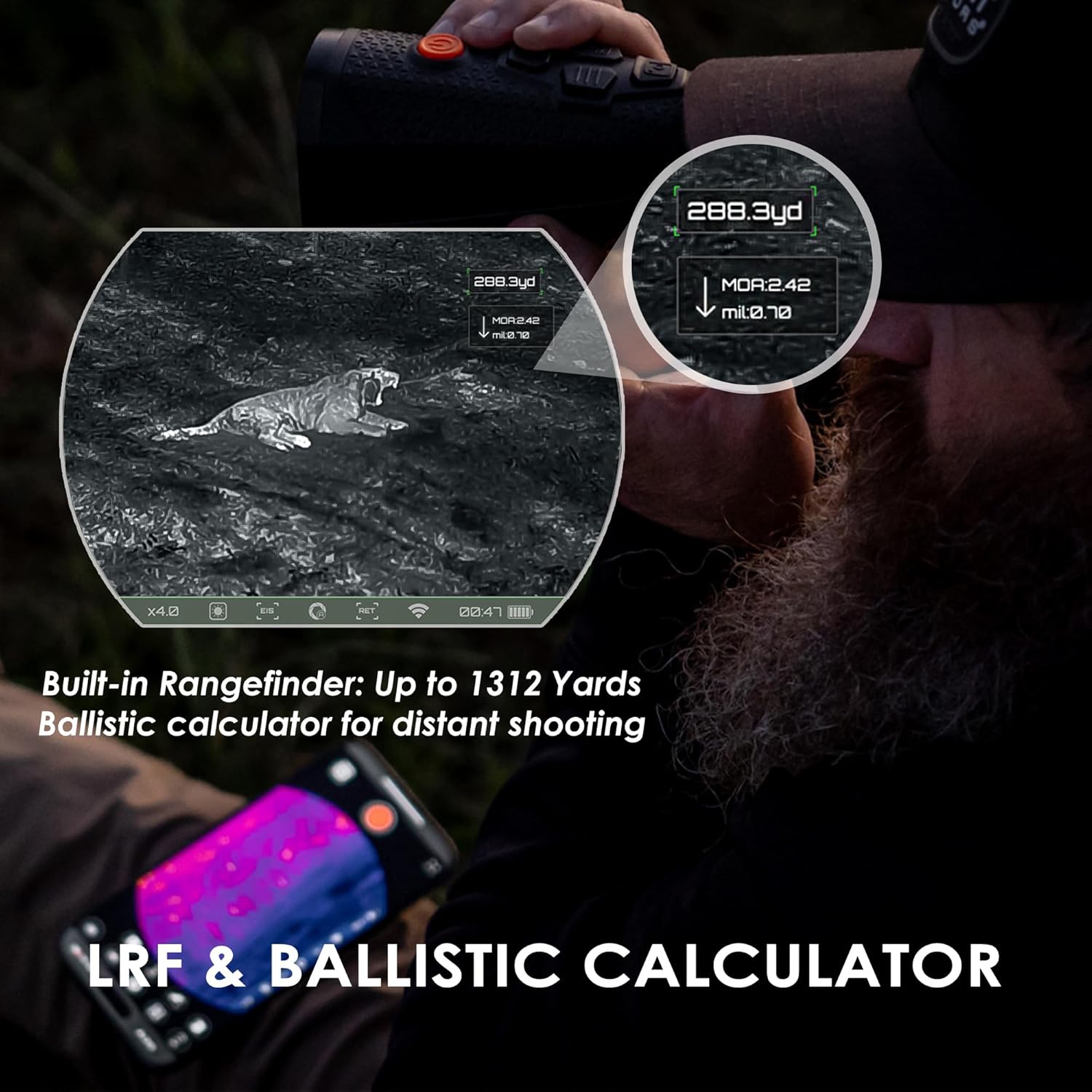 RIX Optics TITAN T6 Thermal Imaging Monocular