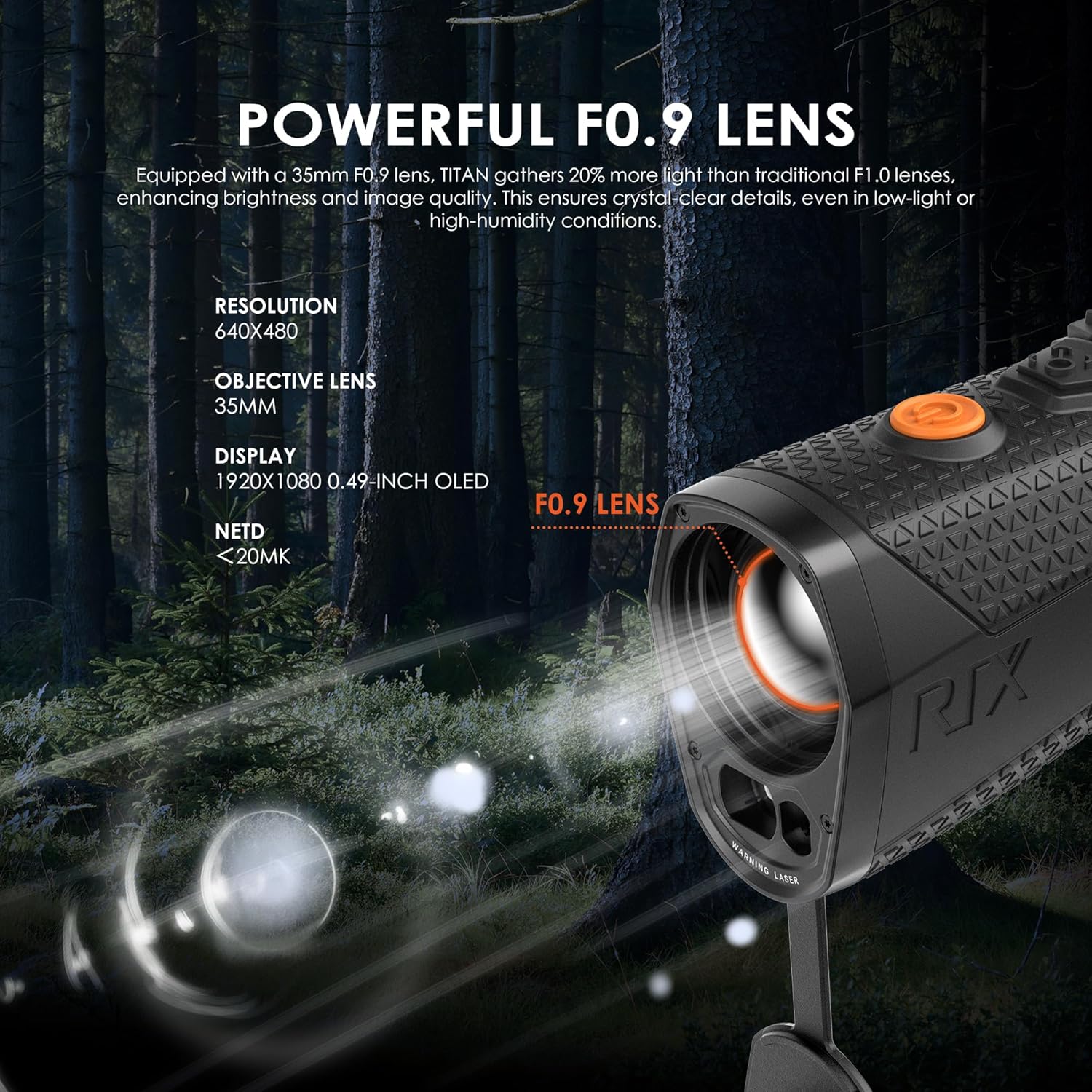 RIX Optics TITAN T6 Thermal Imaging Monocular
